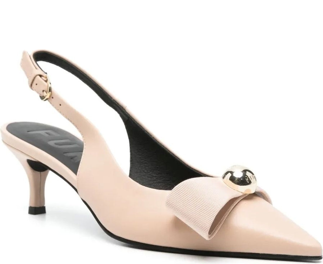 furla sfera slingback high heels