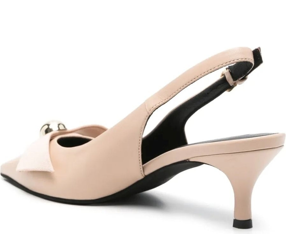 furla sfera slingback high heels