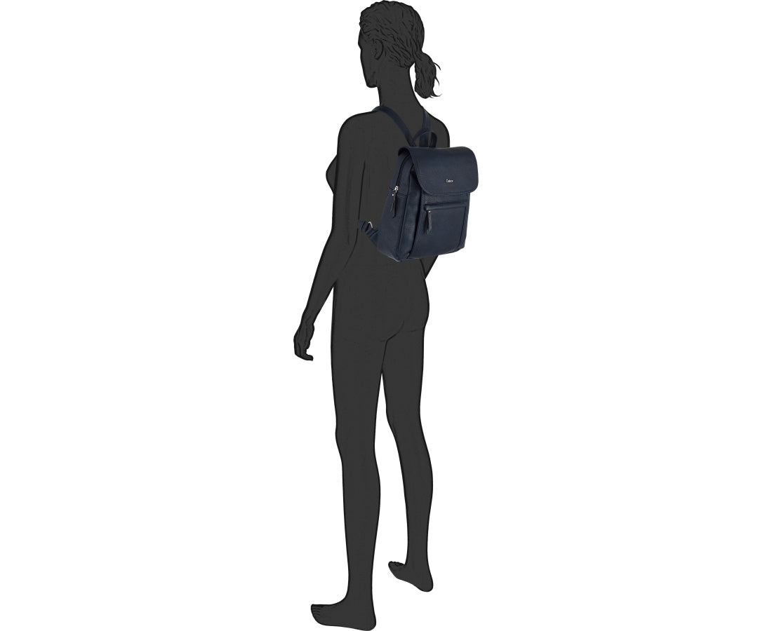 mina backpack blue