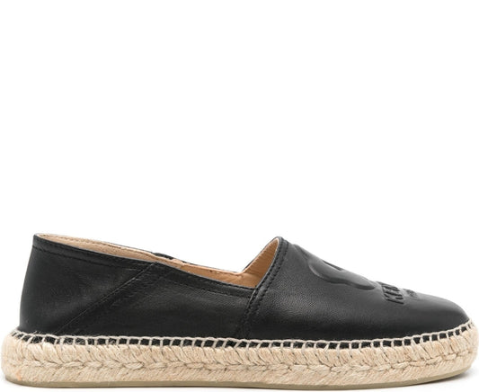 kenzo espadrille slip-on black