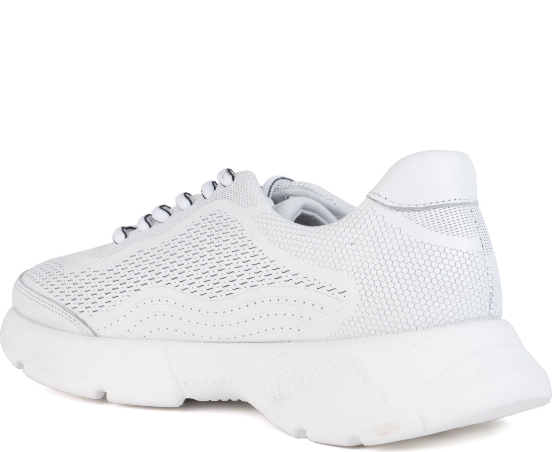 leisure trainers white