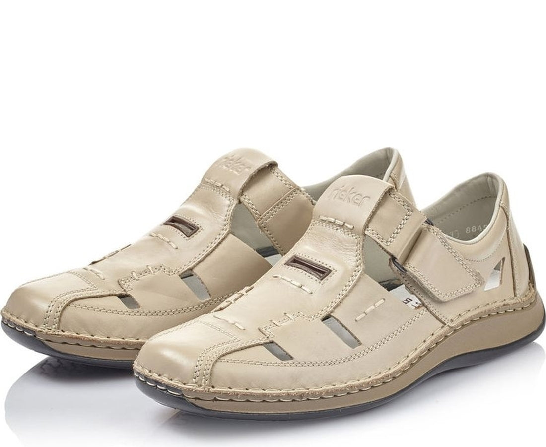 white casual closed sandals