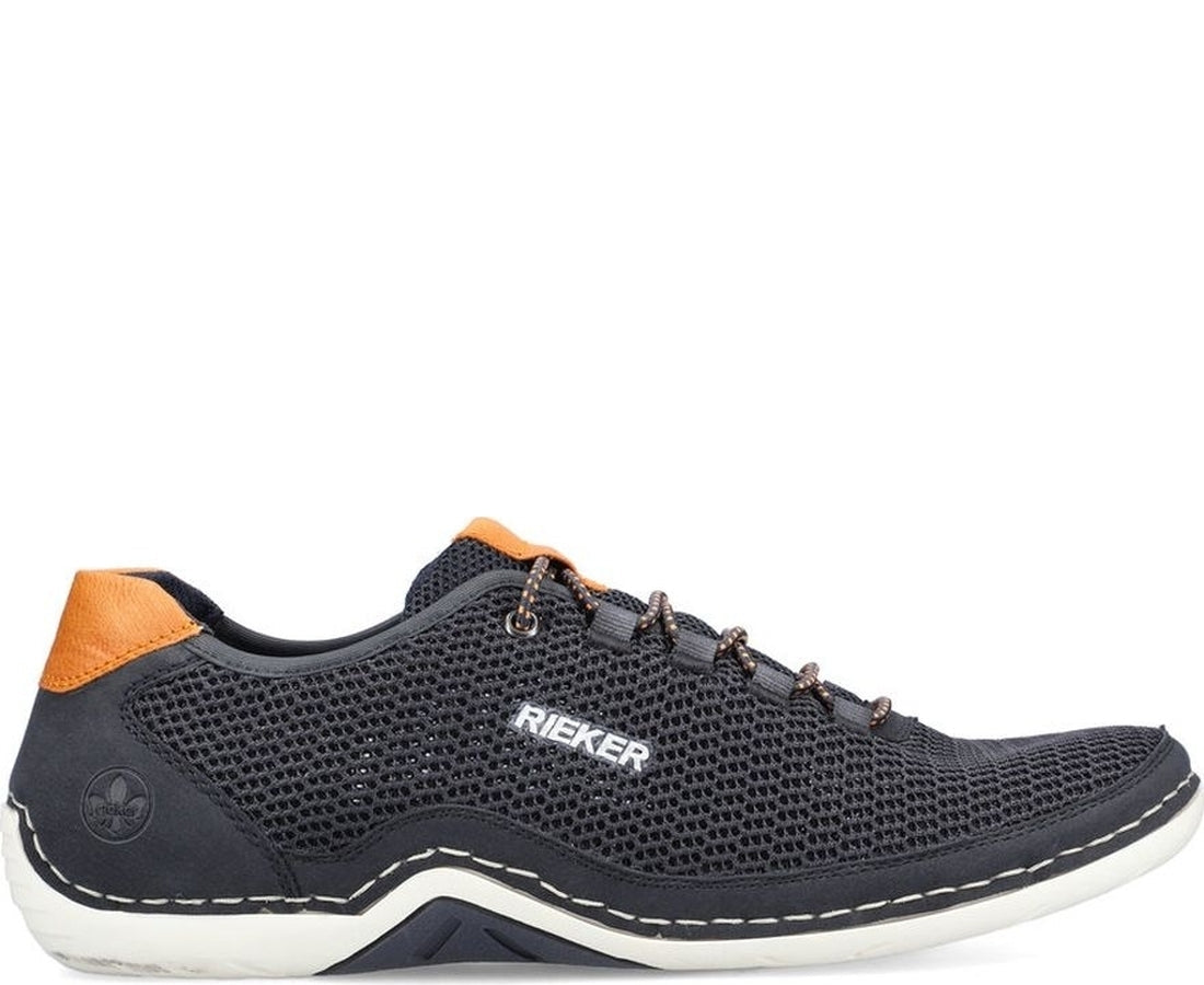 blue casual closed sport shoe