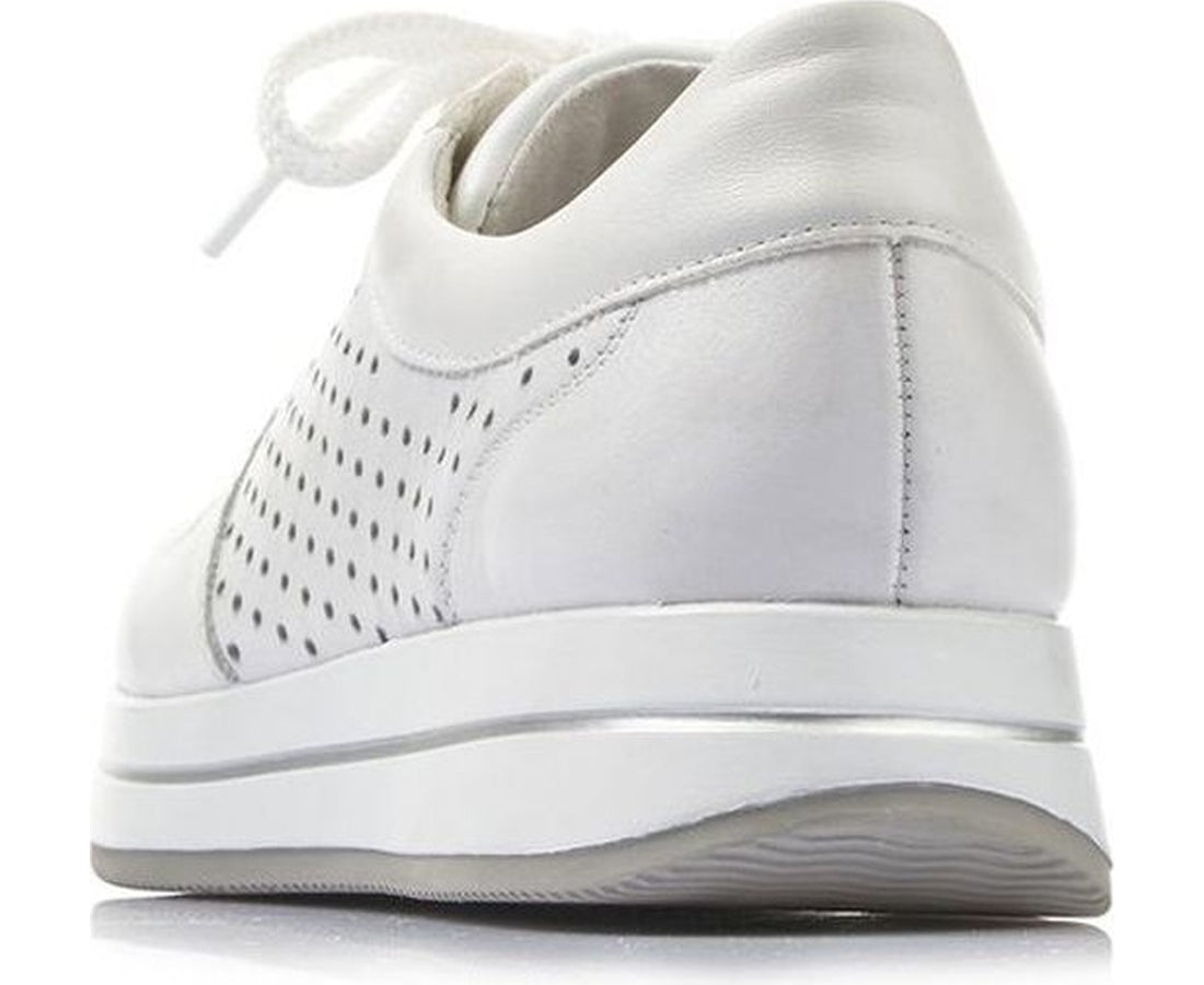 Hard White Casual Trainers