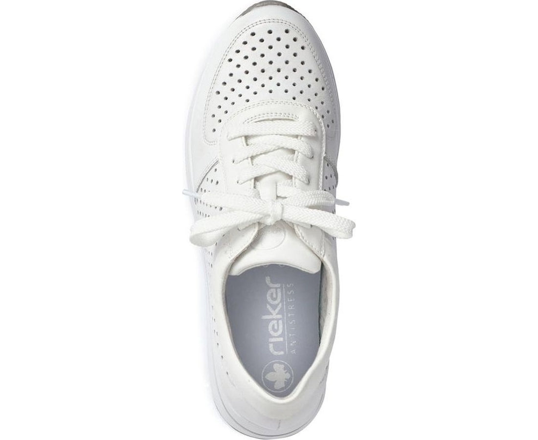 Hard White Casual Trainers