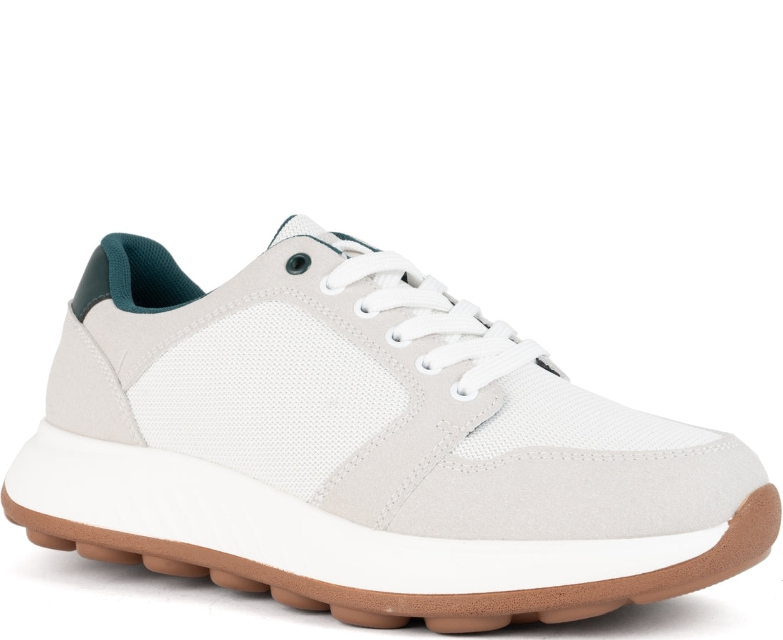 white closed sneakers