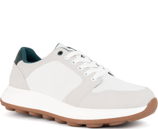 white closed sneakers