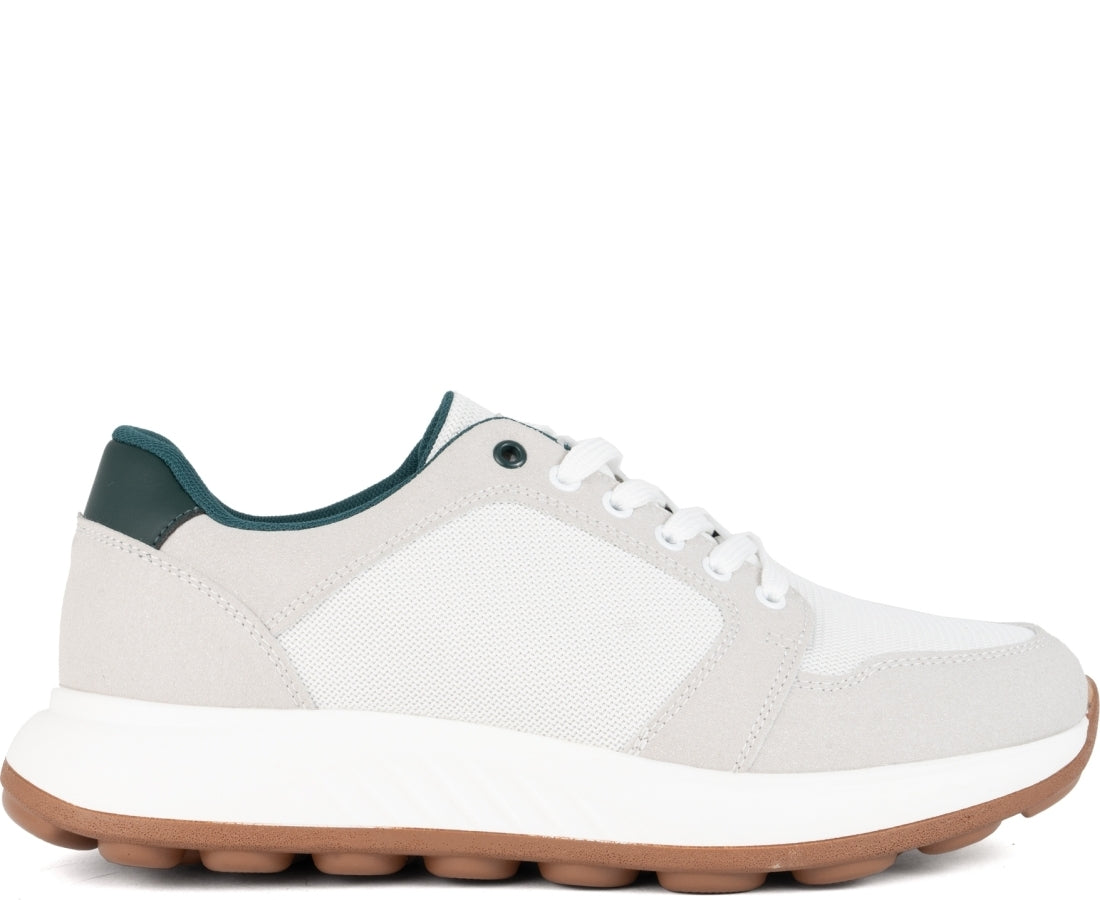 white closed sneakers