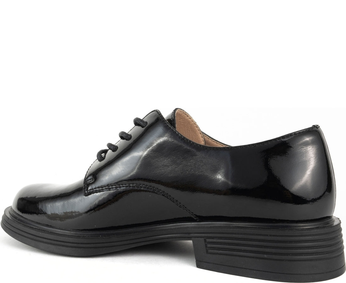 black elegant closed formal shoes