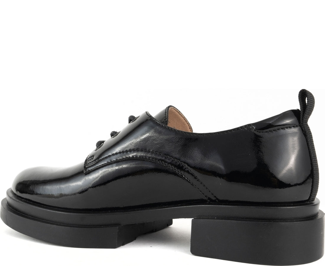 black elegant closed formal shoes