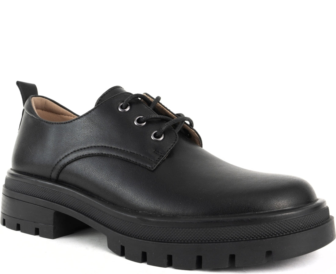 black elegant closed formal shoes