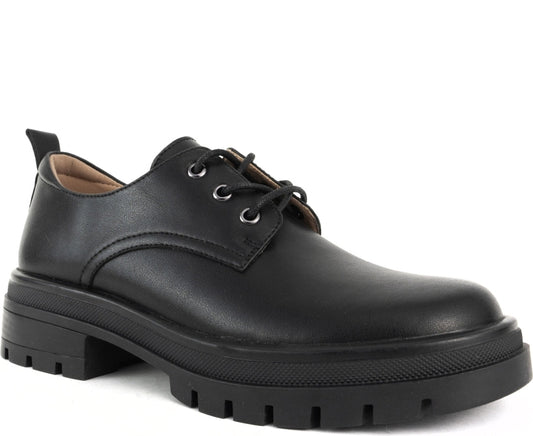 black elegant closed formal shoes