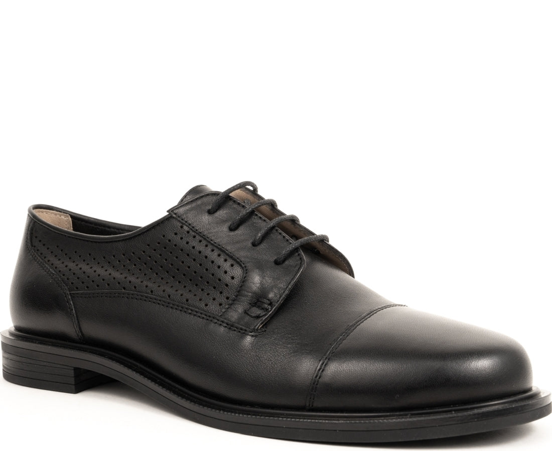 black casual closed formal