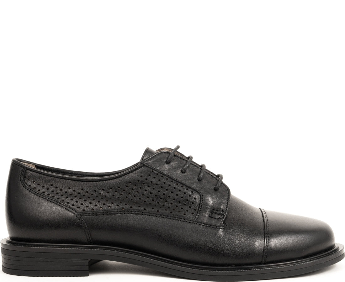 black casual closed formal