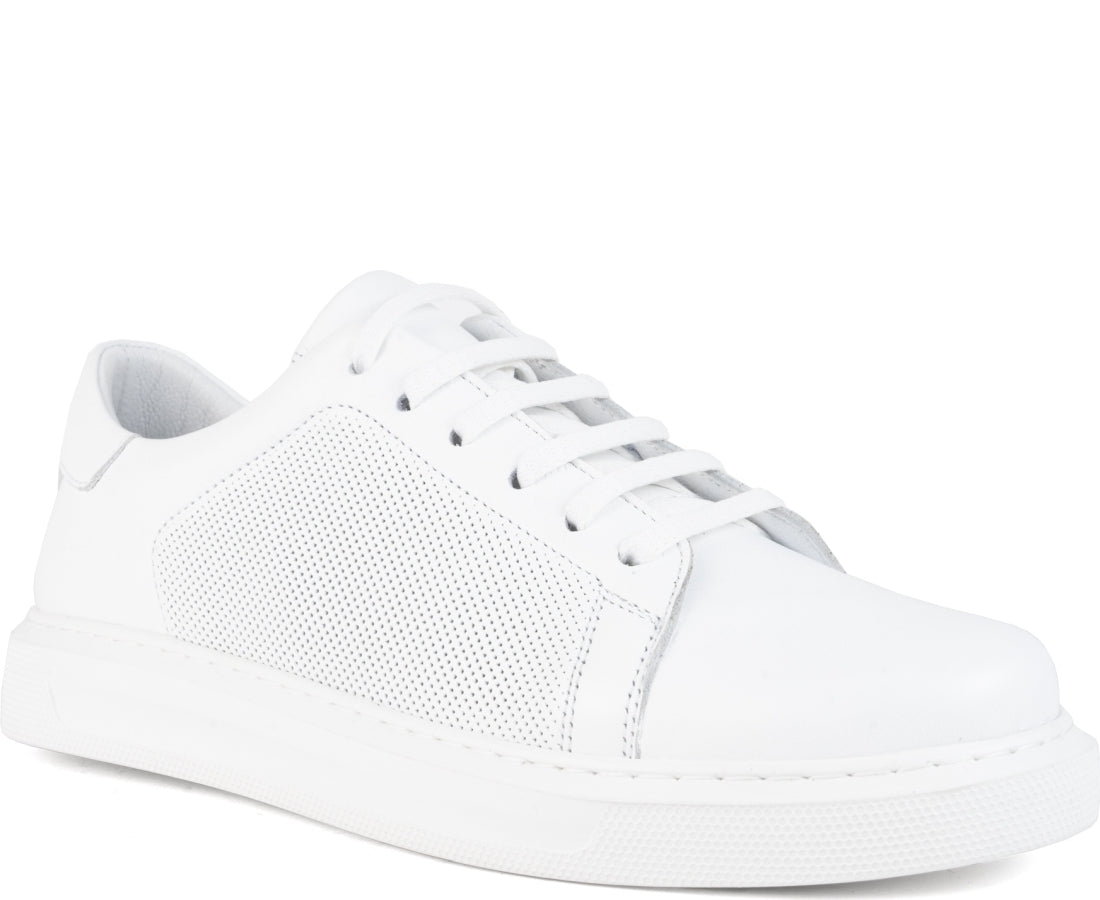 leisure trainers white