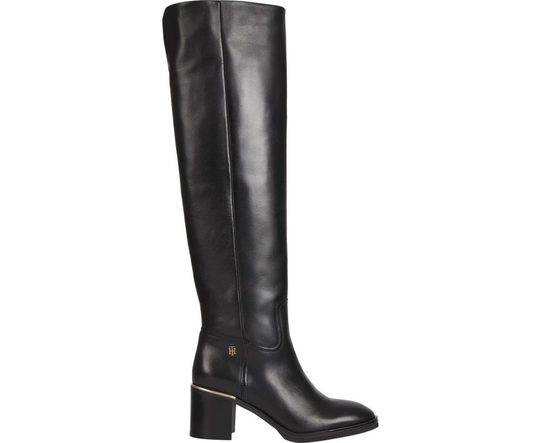 belt overknee boot