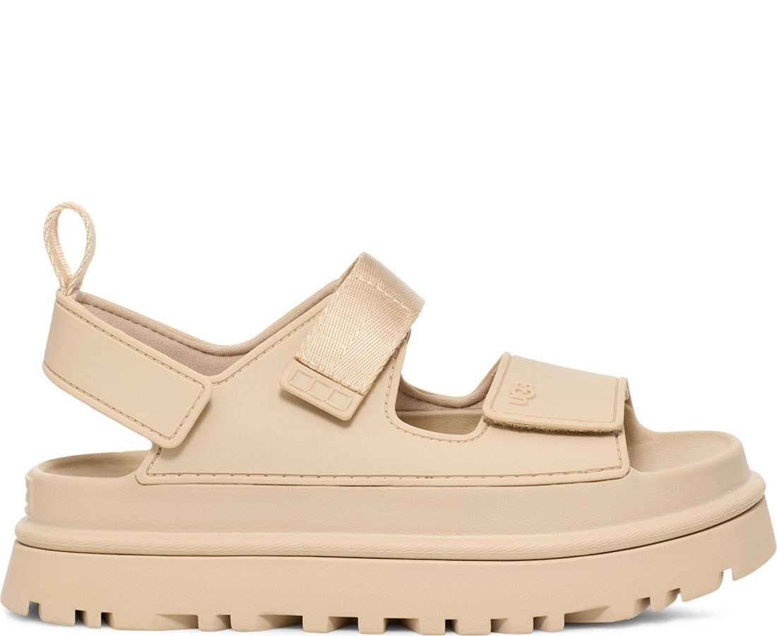 golden glow sandals