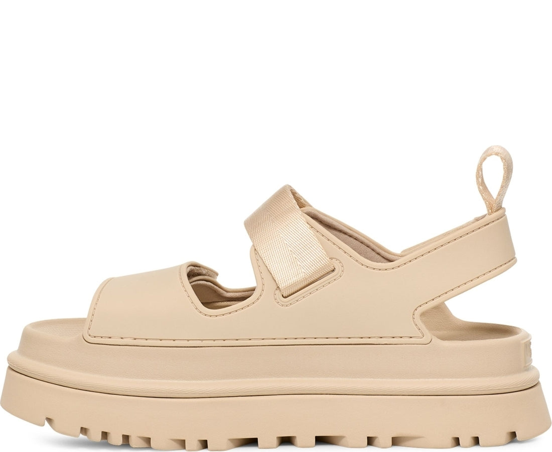 golden glow sandals