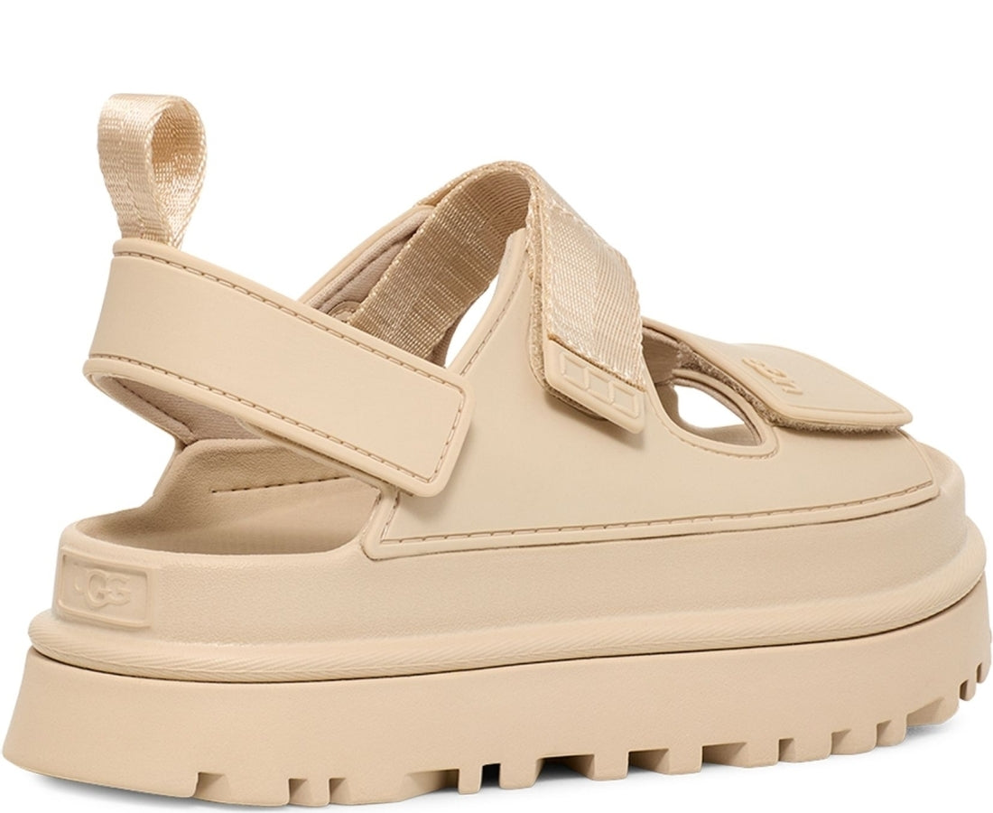 golden glow sandals