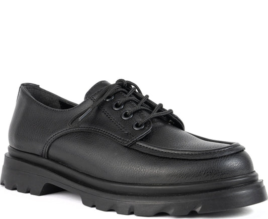 black casual closed formal