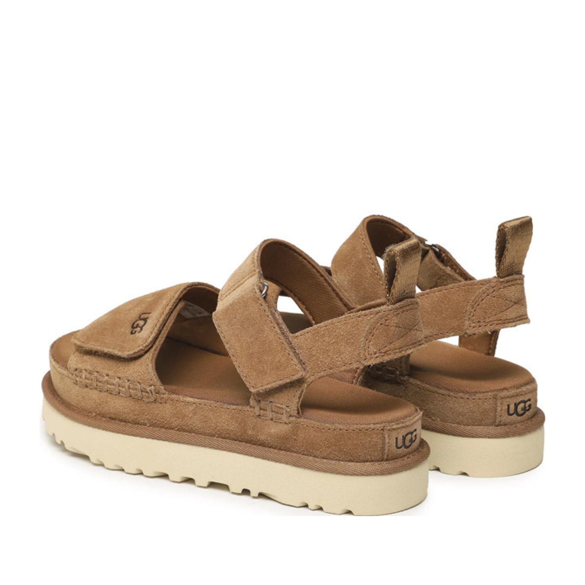Goldenstar Women's Brown Open-Toe Sandals