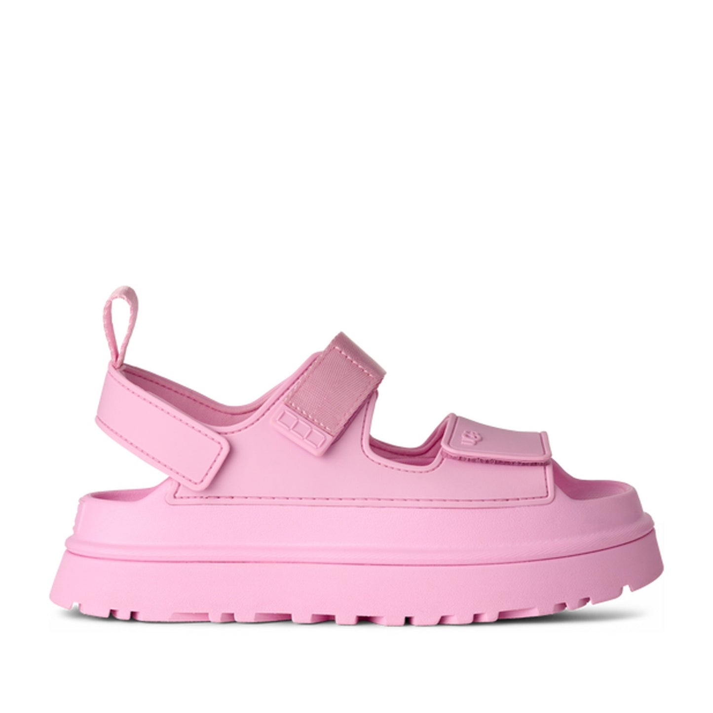 GoldenGlow Women's Pink Open-Toe Sandals