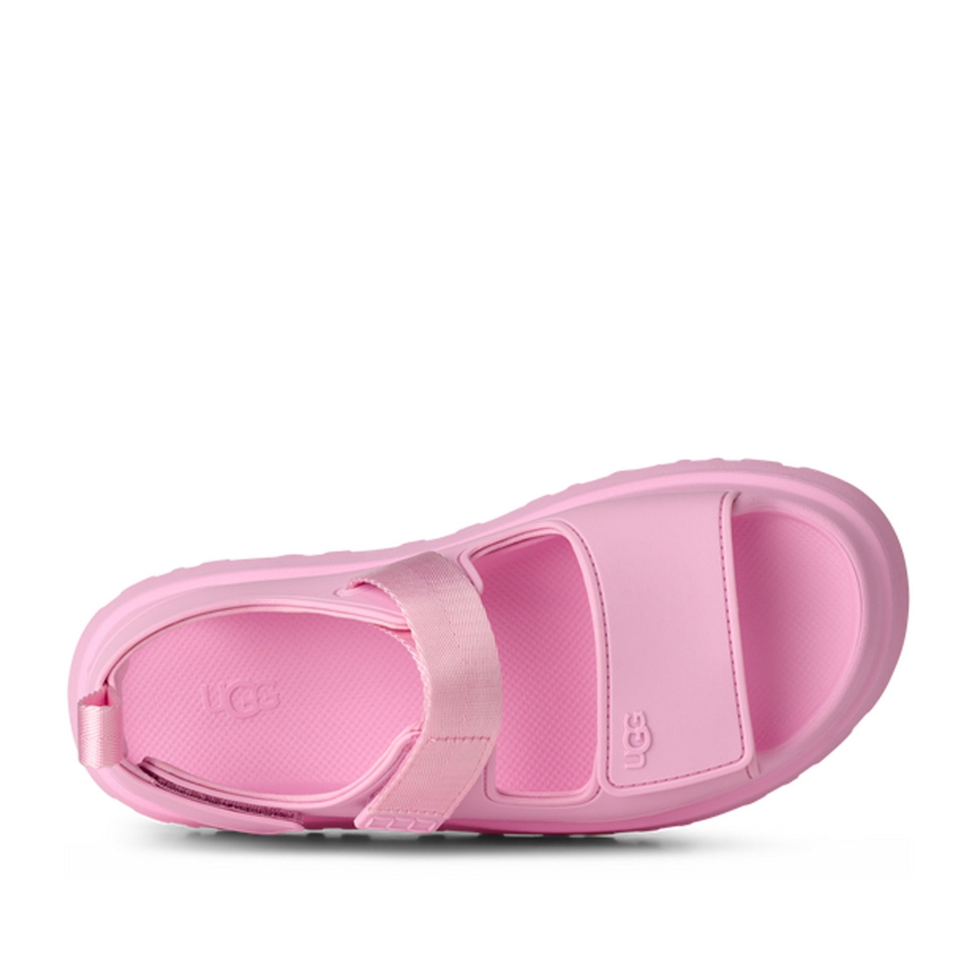 GoldenGlow Women's Pink Open-Toe Sandals
