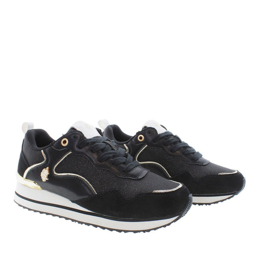 Women's Black Athletic Sneakers