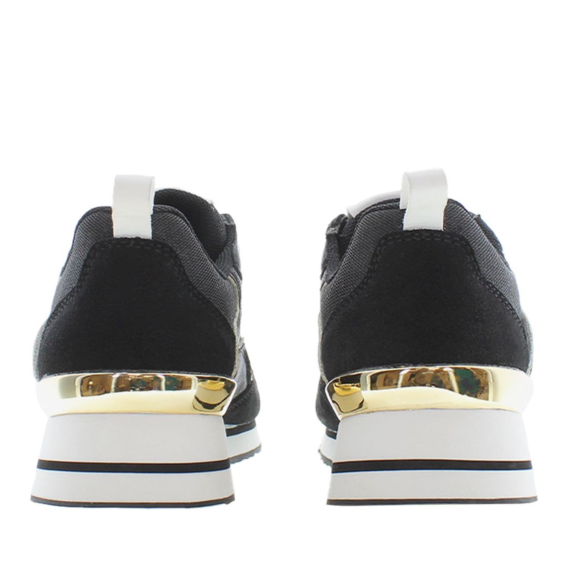 Women's Black Athletic Sneakers