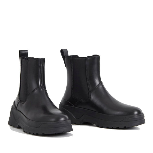 Maxime Women's Black Wedge Ankle Boots