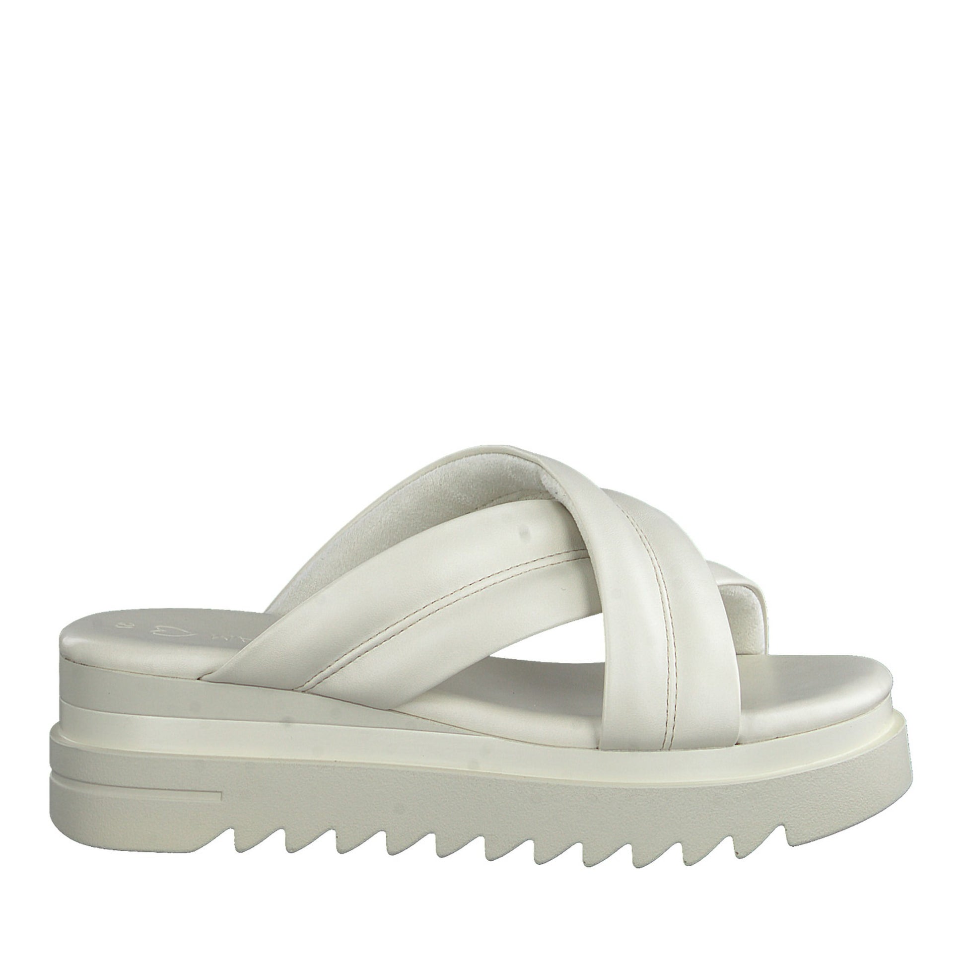 Women's Beige Open-Toe Slippers