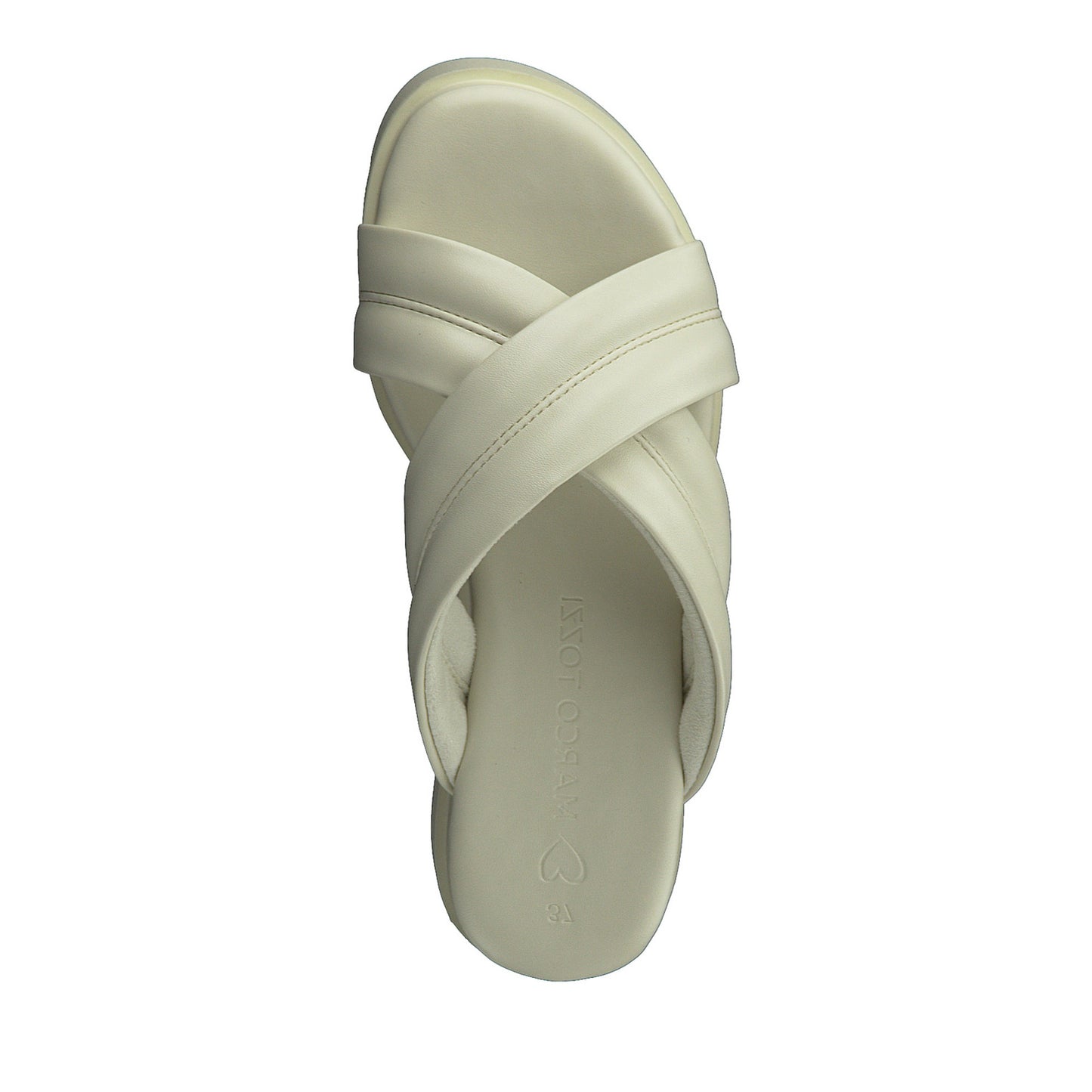 Women's Beige Open-Toe Slippers