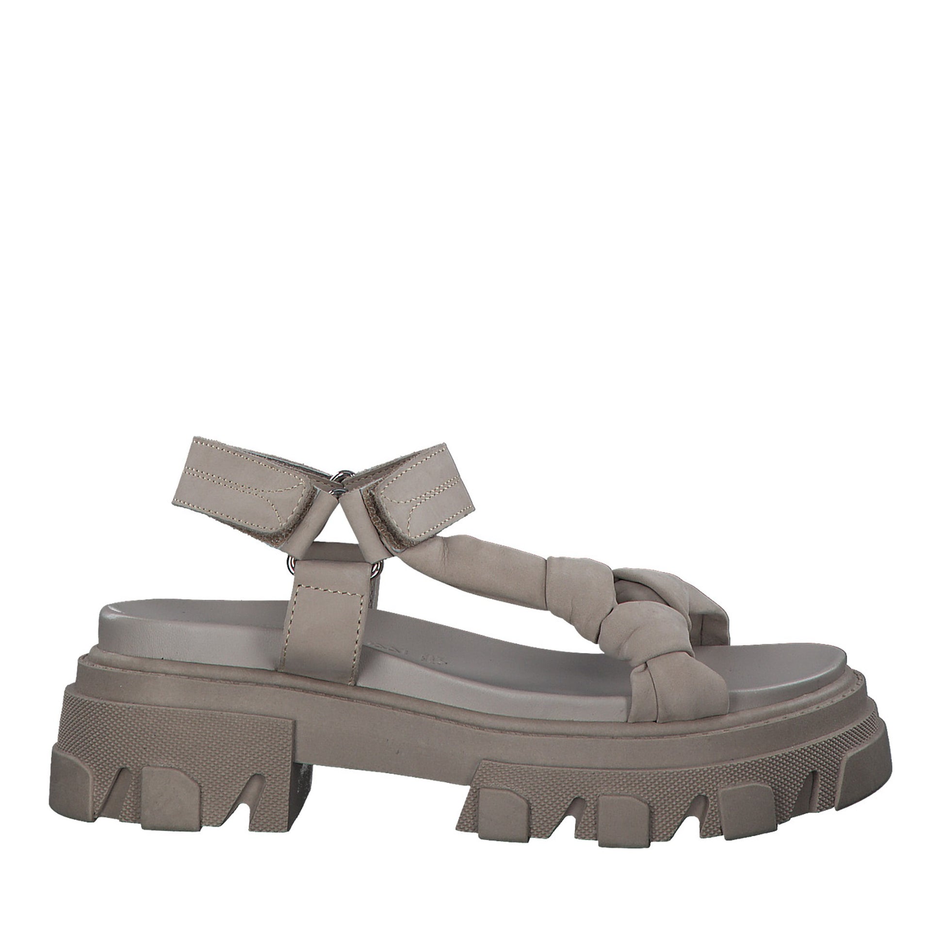Women's Beige Open-Toe Sandals