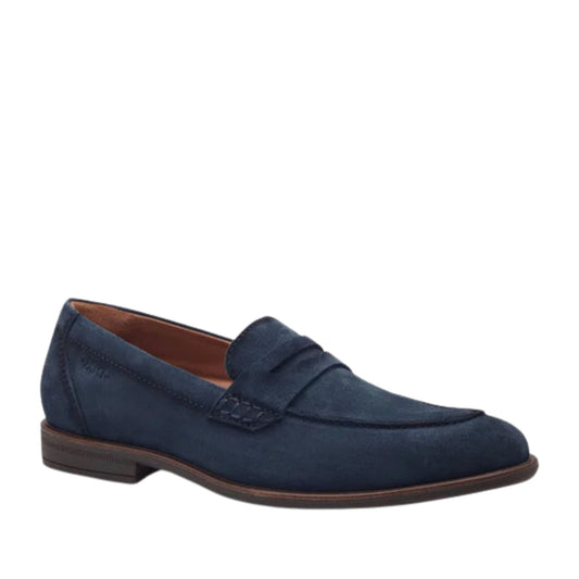 Men's Blue Moccasins