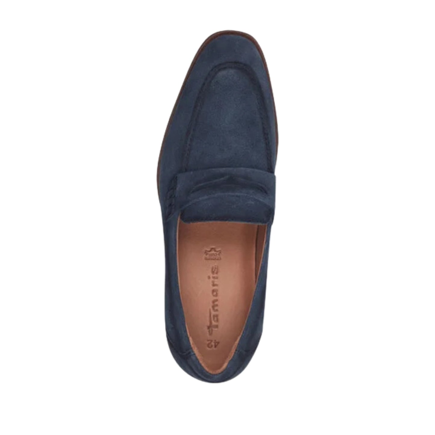 Men's Blue Moccasins