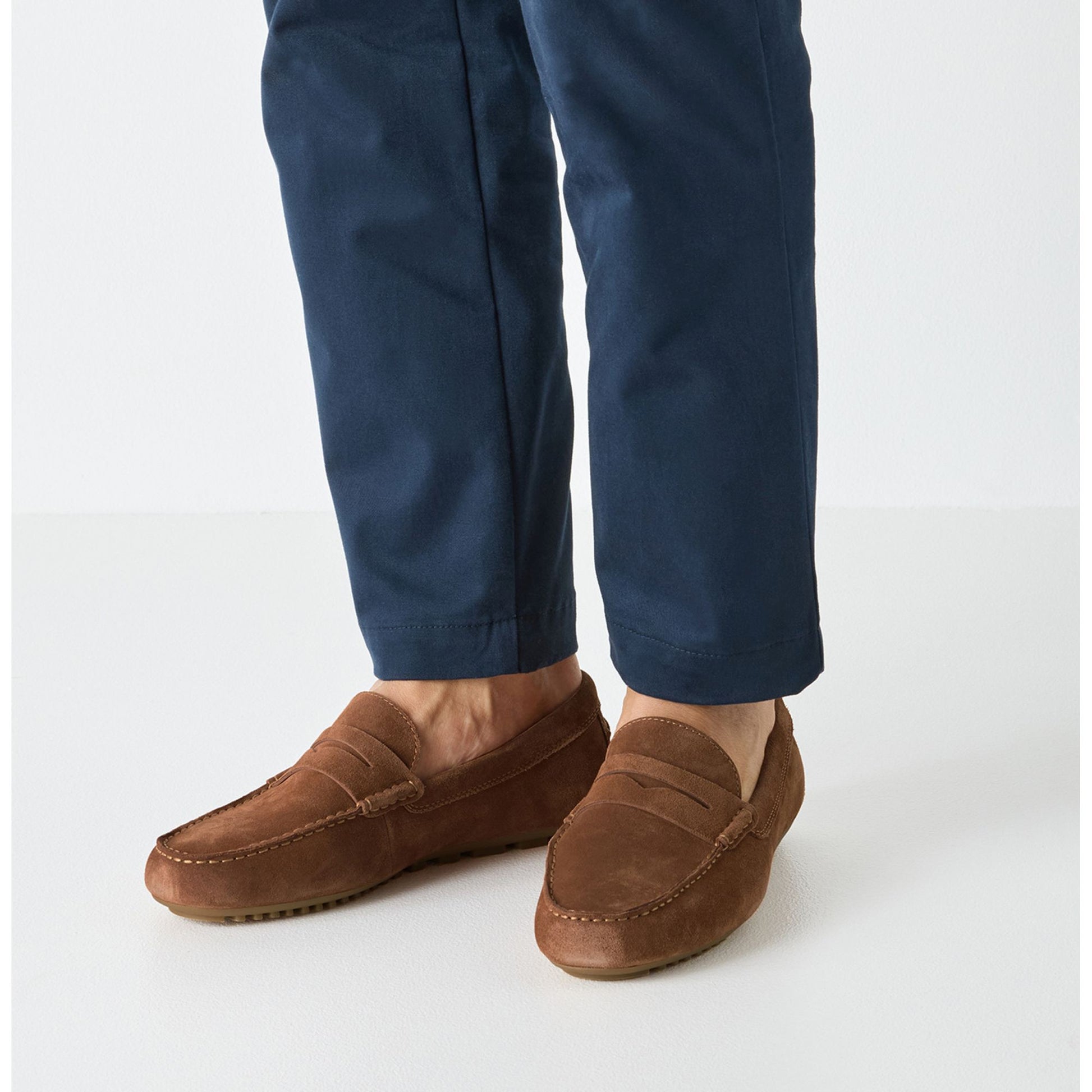 Men's Red Moccasins
