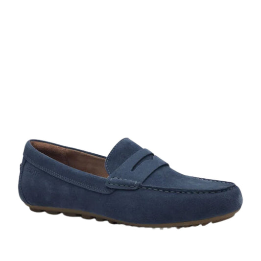 Men's Blue Moccasins