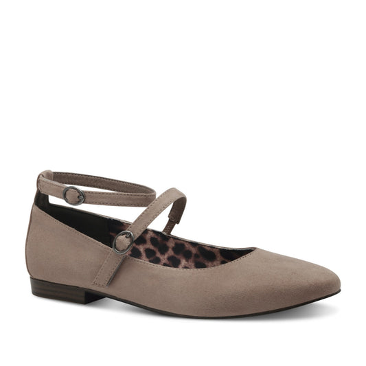 Women's Beige Ballet Flats