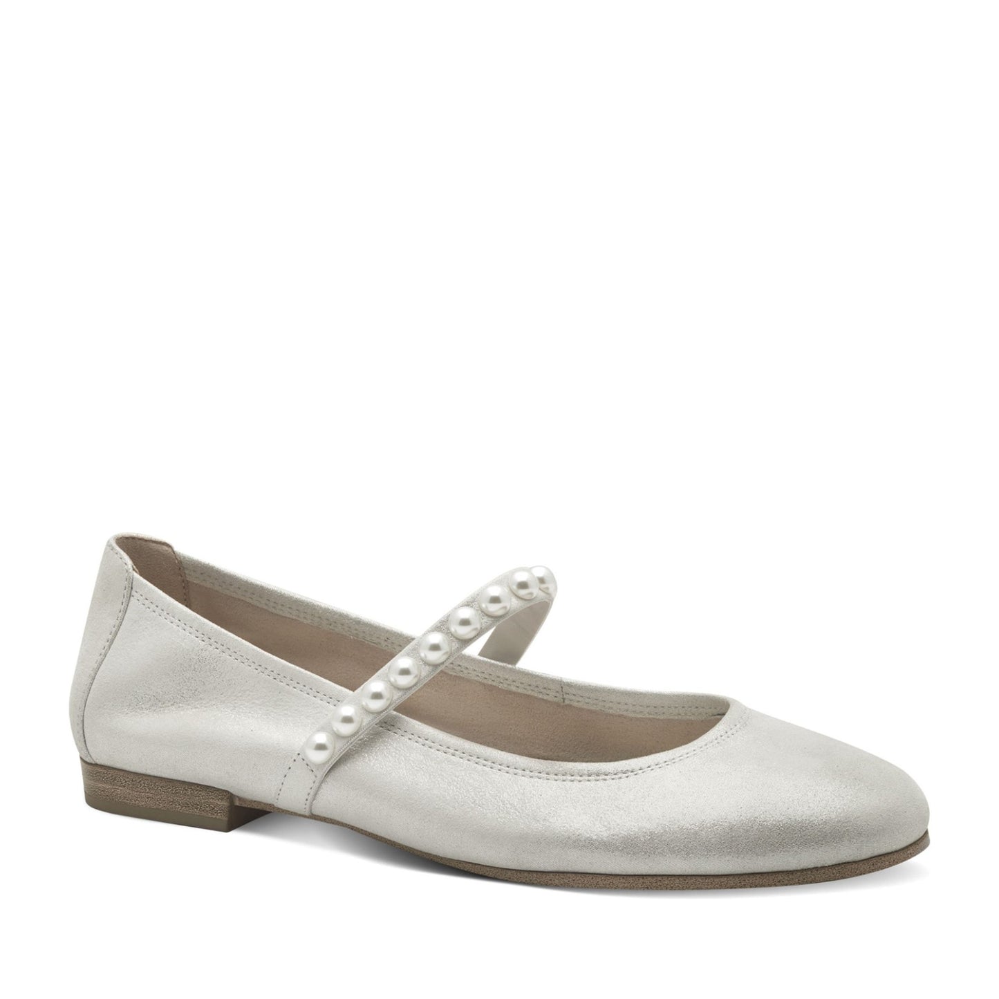 Women's Gray Ballet Flats