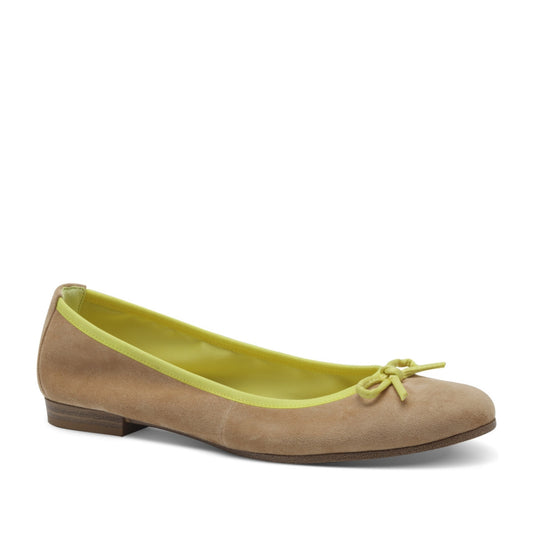 Women's Beige Ballet Flats