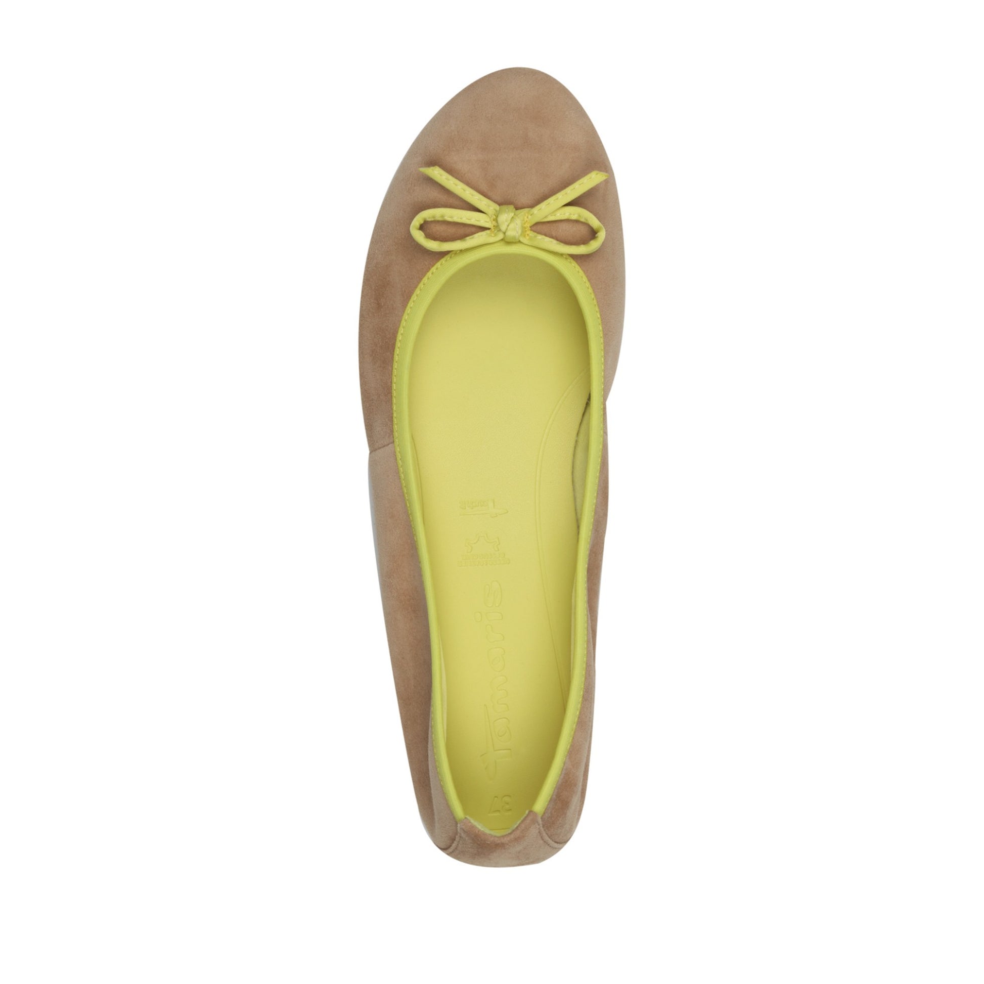 Women's Beige Ballet Flats
