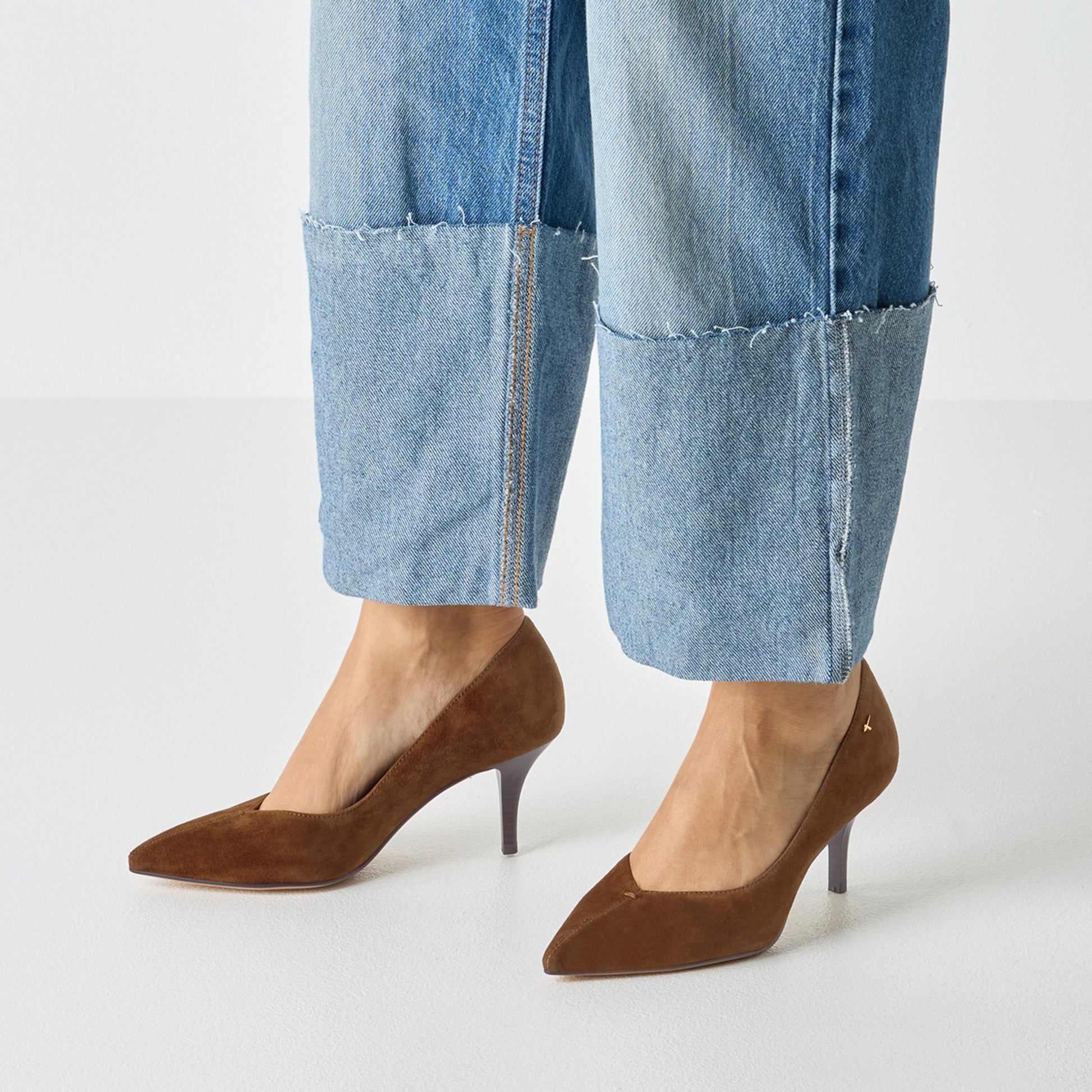 Women's Brown Dress Pumps