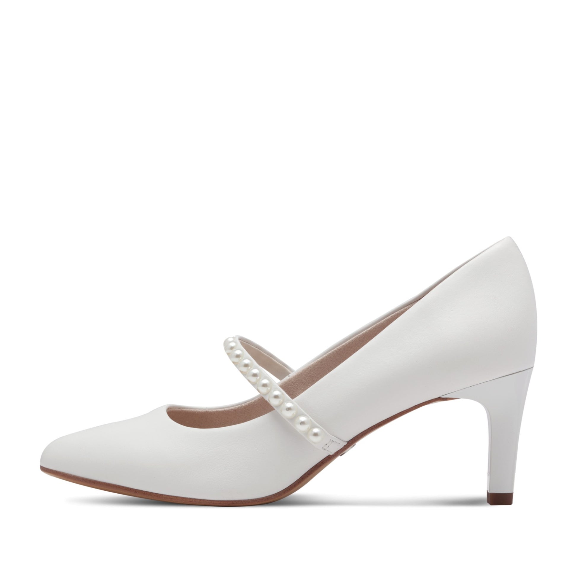Women's White Pumps