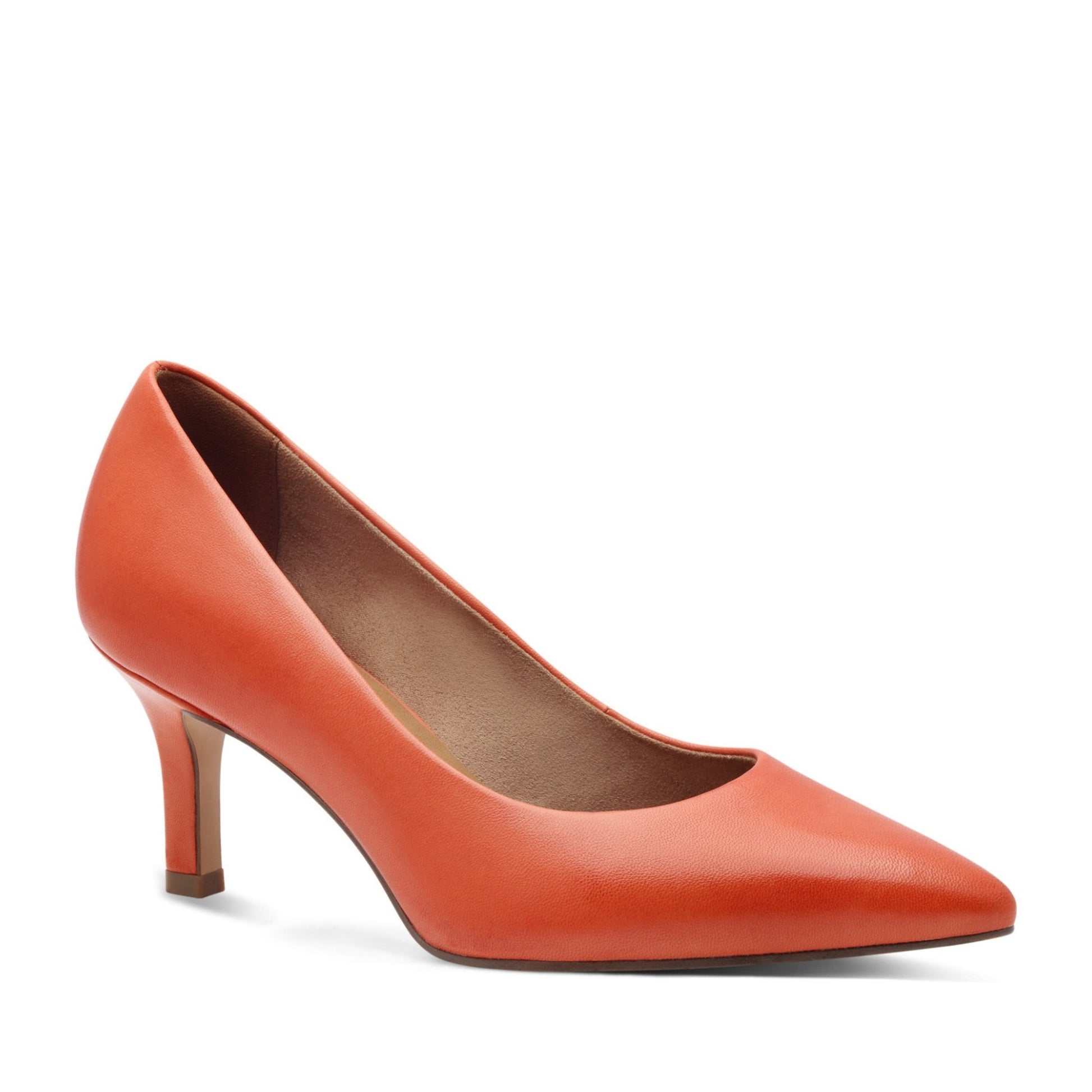 Women's Orange Pumps