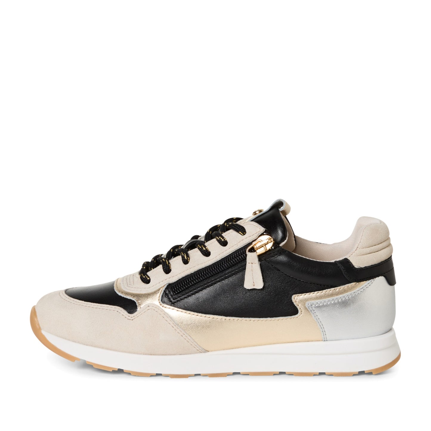 Women's Black Fashion Sneakers