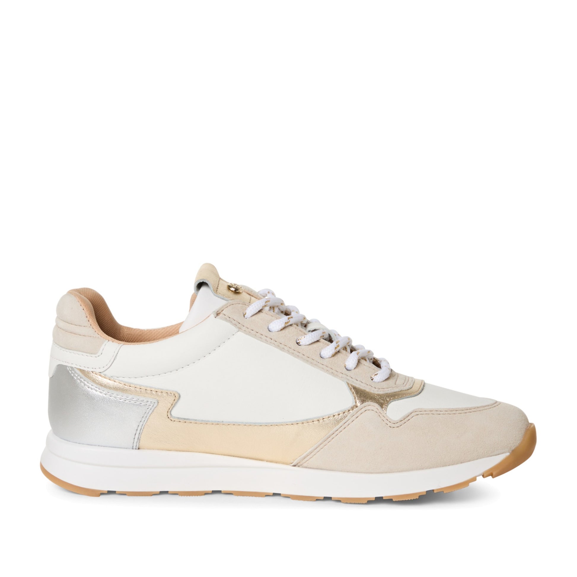Women's Beige Fashion Sneakers