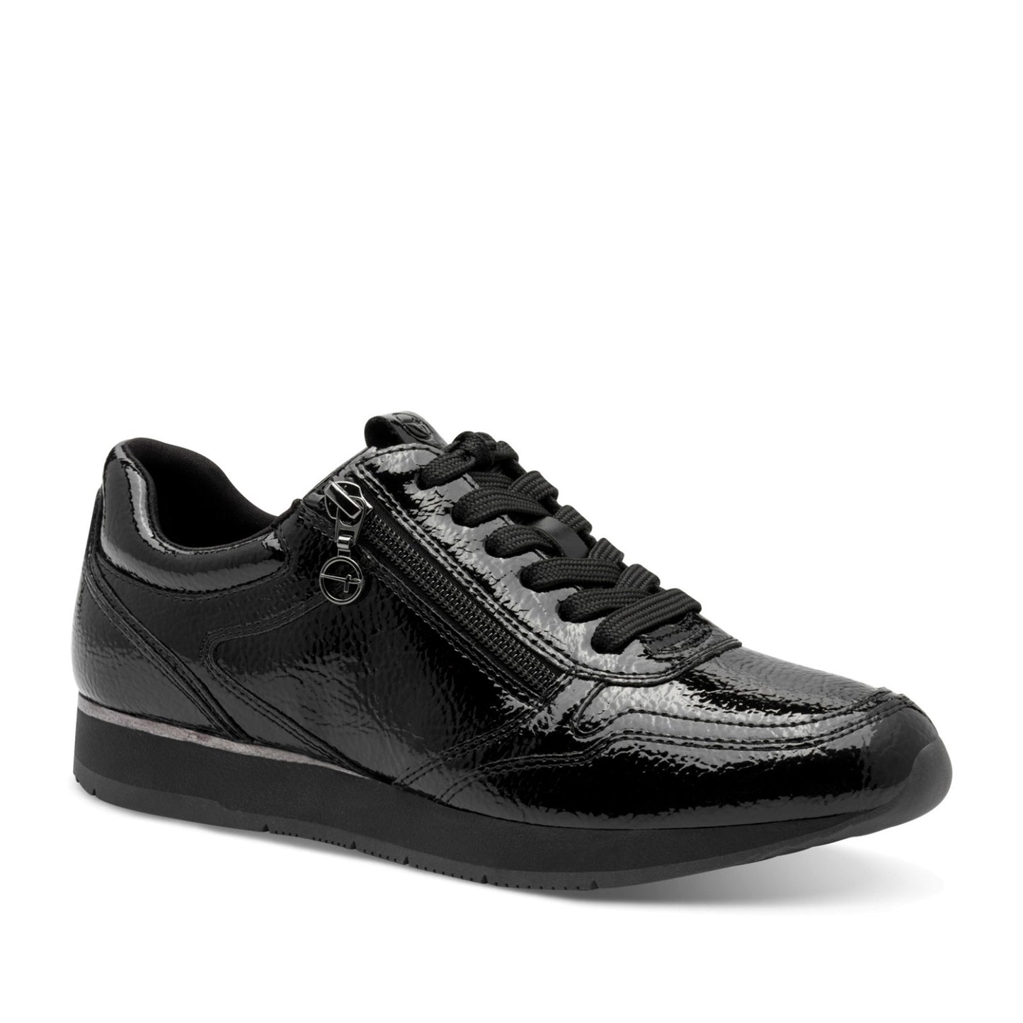 Women's Black Fashion Sneakers
