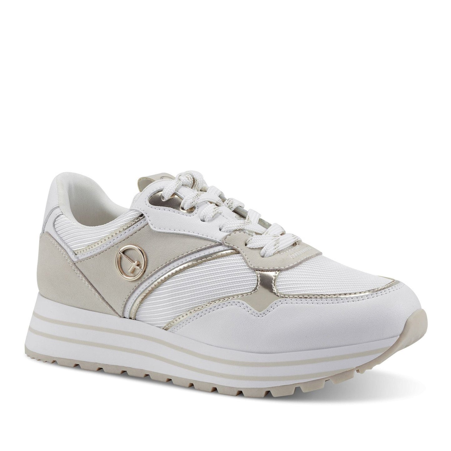 Women's White Athletic Sneakers