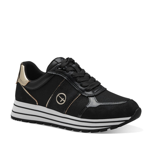 Women's Black Fashion Sneakers