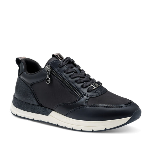 Women's Black Fashion Sneakers